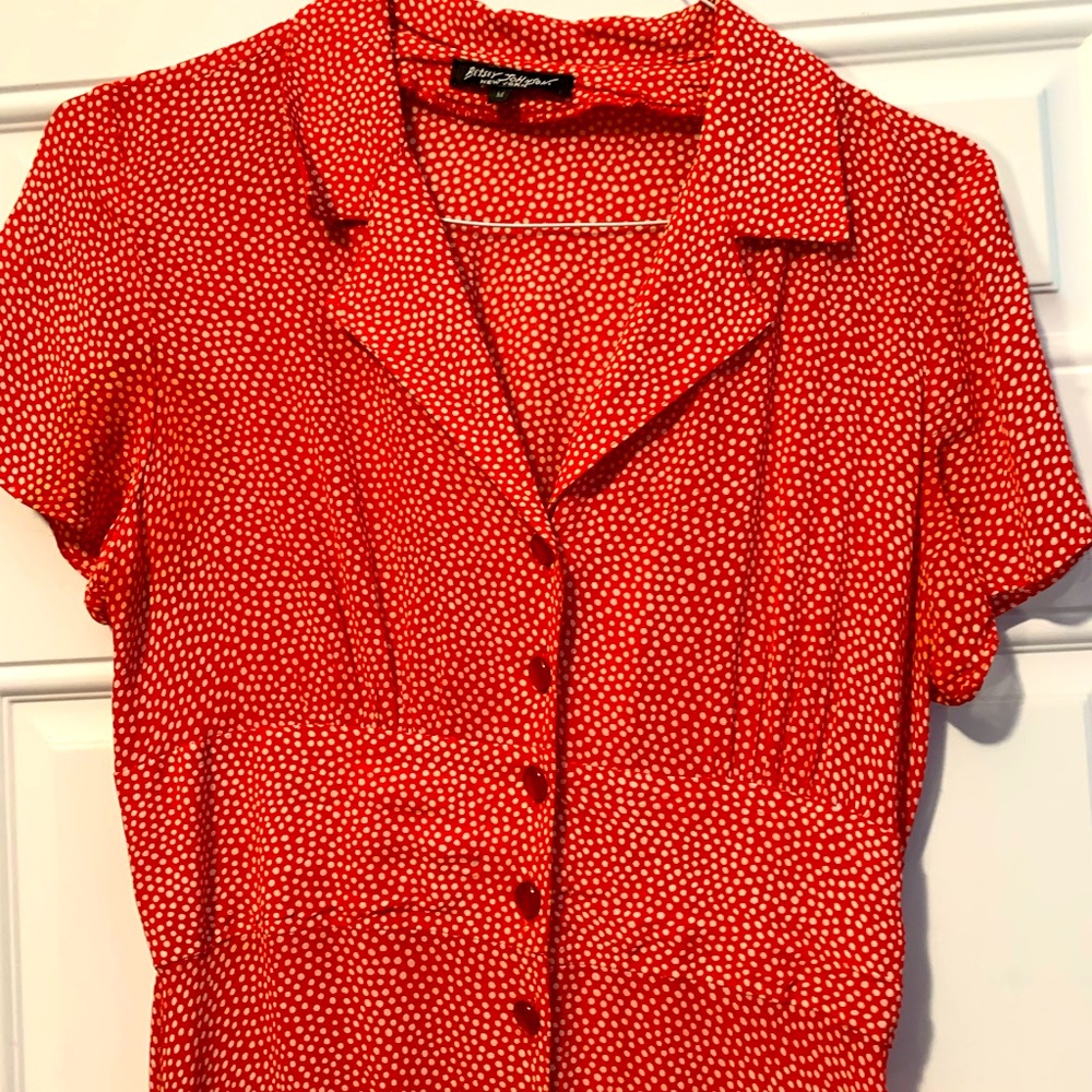Vintage 90s Betsey Johnson shirt dress